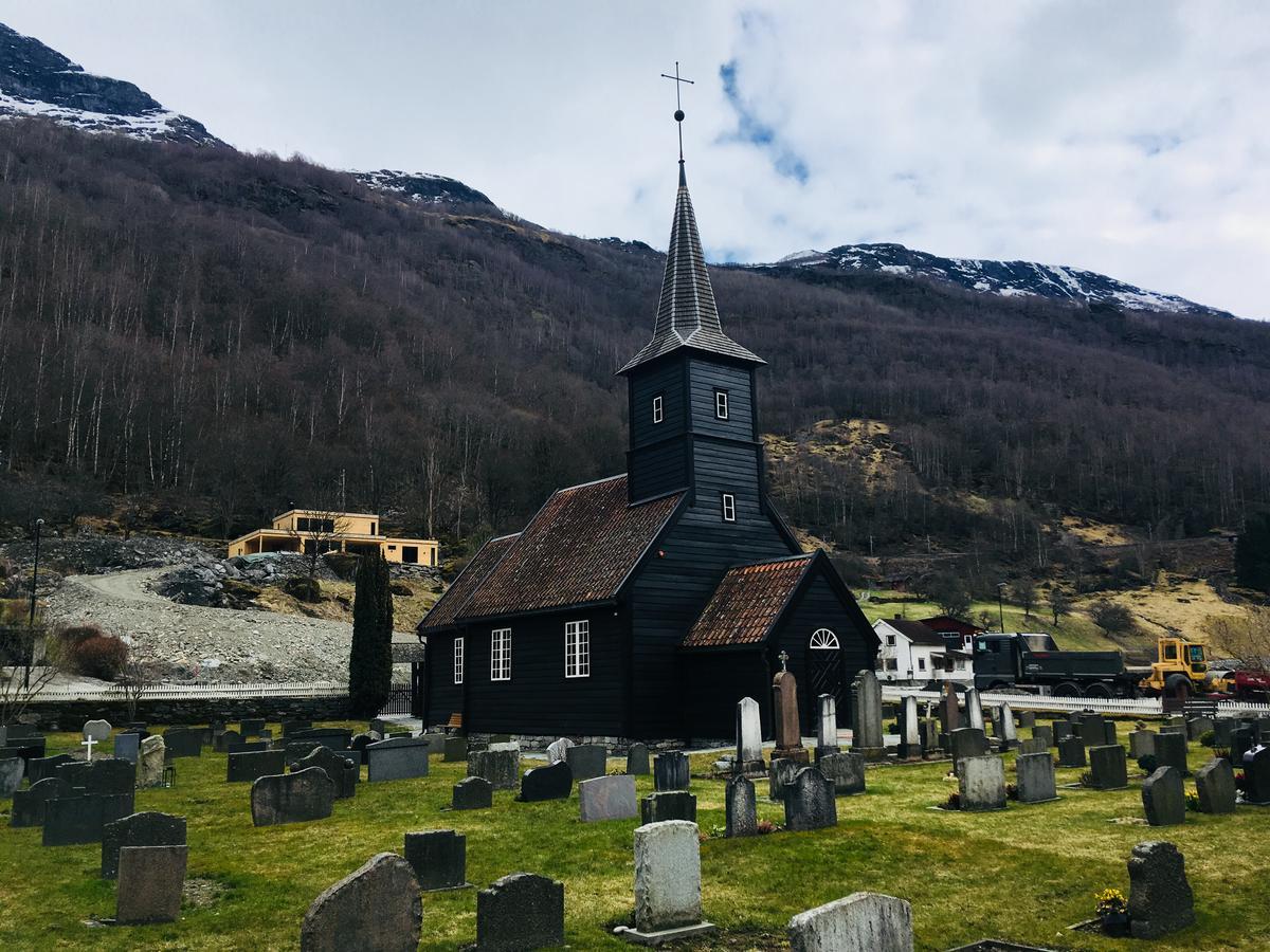 Brekke Gard Hostel Flåm Buitenkant foto